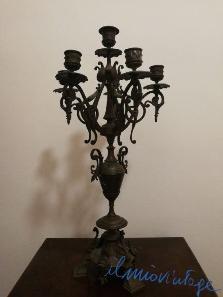 Candelabri antichi coppia