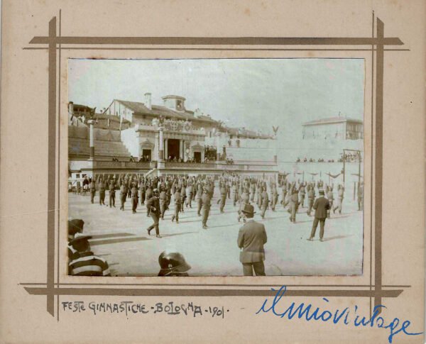 Feste ginnastiche in piazza – Bologna 1901