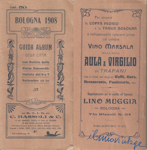 Bologna 1908 – Guida Album della Città –