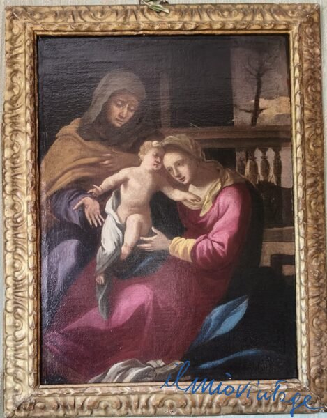 Madonna con Bambino e S.Anna. Antico dipinto
