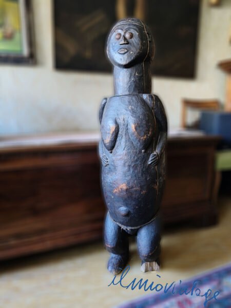 Maternità – Antica scultura in legno – Arte Tribale Africana